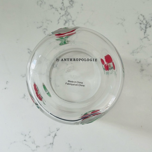 Anthropologie Cherry 🍒 Icon Drinking Glass - Picture 8 of 12
